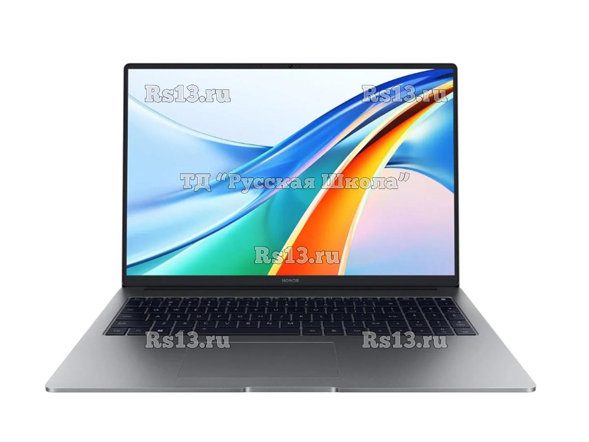 Ноутбук Honor MagicBook X16 Pro BRN-G56 5301AHQR, 16", 2024, IPS, Intel Core i5 13420H 2.1ГГц, 8-ядерный, 16ГБ LPDDR4x, 512ГБ SSD, Intel UHD Graphics, Windows 11 Home, серый